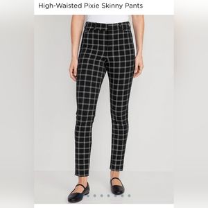 Old navy high waisted pixie skinny pants